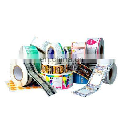 High quality custom self adhesive vinyI stipkers labels custom sticker packaging labels on a roll printing