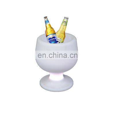 nightclub bars restaurant wine cooler box Illuminated  KTV/ Nightclub Portable Party Use Led Rechargeable Cooler LED ice bucket