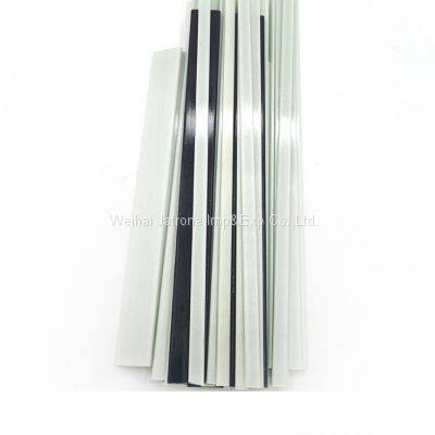 Pultruded Fiberglass Stripes Carbon fiber stripes 5x15mm Carbon Fiber Flat Bar