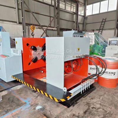 Manual Control Type YFT-400 Horizontal Claws Clamping Type Hydraulic Ball Valve Test Bench for Flange Valve Test photo-3