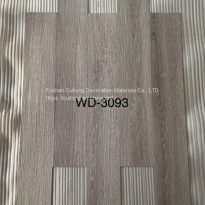 Wood grain PVC floor adhesive 2mm stone plastic floor gray block LVT floor foreign trade waterproof vinyl base brick