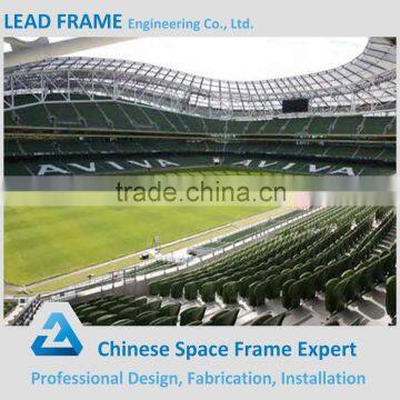 High Quality Prefab Steel Space Frame Soccer Stadium photo-5