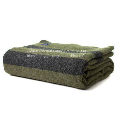 High Quality 100%wool Military Blanket/Army Blanket photo-5