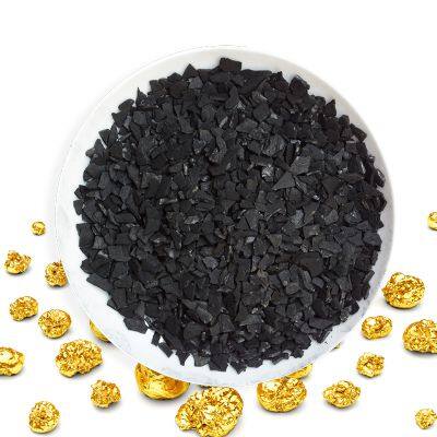 High Purity Bulk 6*12 mesh Coconut Shell Granular Activated Carbon Price For Goldsorb