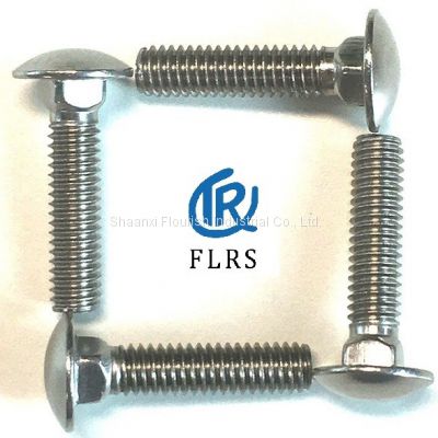 BSW Thread Metal Building Alloy Steel Round Head Bolt