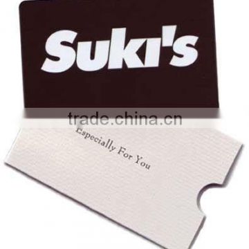 black gift card