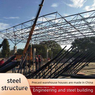 Steel Structure Hot Kits for Sale prefabricated Drawing Steel Structure Building Horse Storage Shed Bam