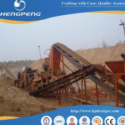 China Sand Washing Machine & Sand Sieving Machine for Efficient Stone Recovery