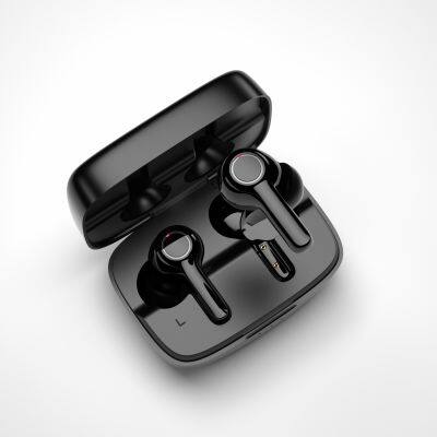 TWS BT Wireless Earphones Solar panel charging Type-C wireless ENC Gaming Earbuds