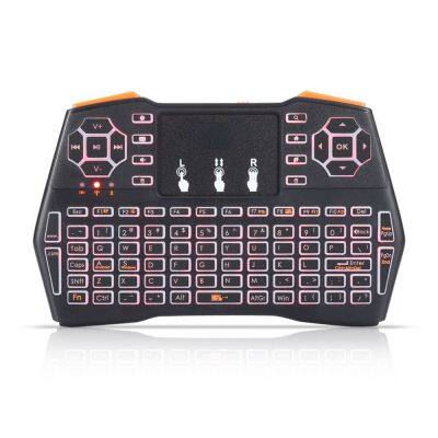 Desk Portable Air Mouse 7 Color Backlit Keyboard Wireless Typewrite Mini 1600dpi Key Board Flying Mouse RGB Gaming Keyboards photo-2