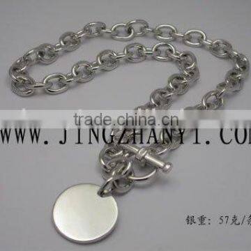 Charming Silver Necklace ORDER-11710N(Custom Design)