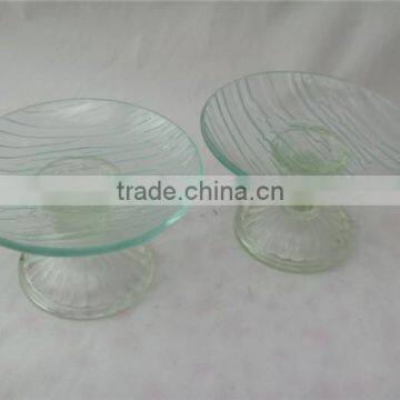 2014 new clear plate for home decoration&wedding