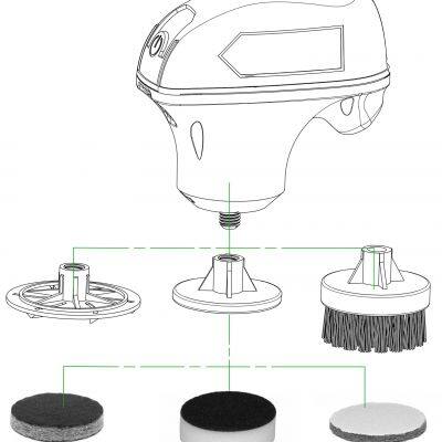 4V Cordless Cleaning Brush Kit photo-3
