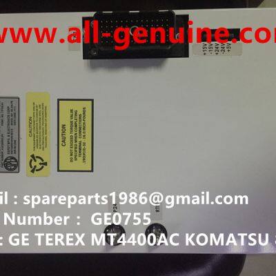 GE0755 CONTROL UNIT GE MT4400AC MT3600 KOMATSU 8830E 930E TEREX BELAZ 75131 MINING DUMP TRUCK HAULER