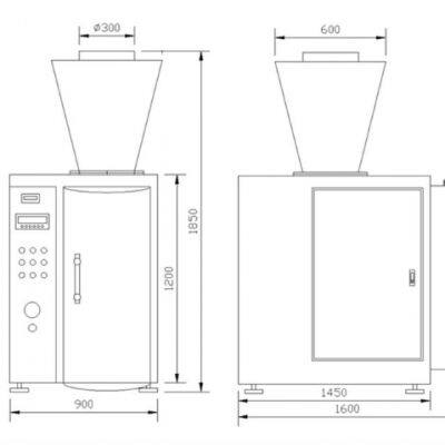 Electric 5-50 Kg Screw Auger Valve Bag Automatic Weighing Packing Machine photo-3