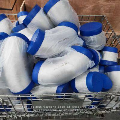 Precision Machined Nickel Alloy Elbow N04000/N06455 for Chemical Processing