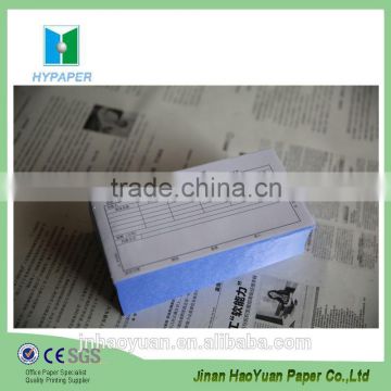 copy printed paper book custom carbonless invoice