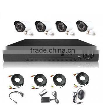 best price video surveillance hot sale high definition dvr 4ch cctv camera system