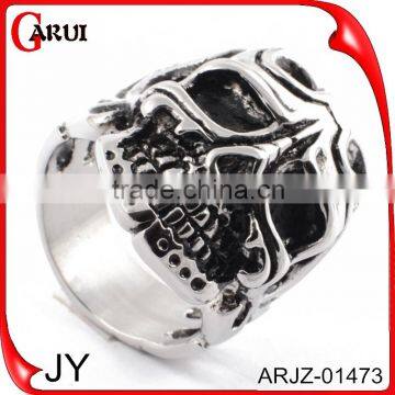 Wholesale new products 2016 indian punk jewelry skull ring ARJZ-01473