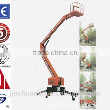 14m, Hydraulic Compact Boom Lift /telescopic Boom Lift /truck Mounted Boom Lift