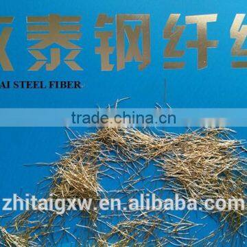 COPPER COATED Steel Fiber for Concrete Reinforcement (>2800mpa)