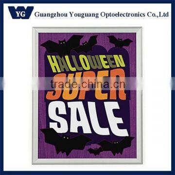 poster frame, indoor outdoor poster frame, flat profile poster frame