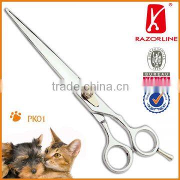 PK01 SUS440C PET SCISSOR PET SHEAR TIJERAS DE MASCOTA