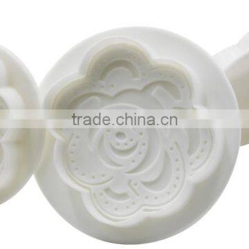 plastic flower cake mould