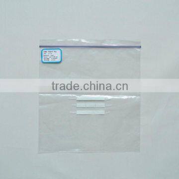 Transparent ldpe plastic packing bag with zipper top