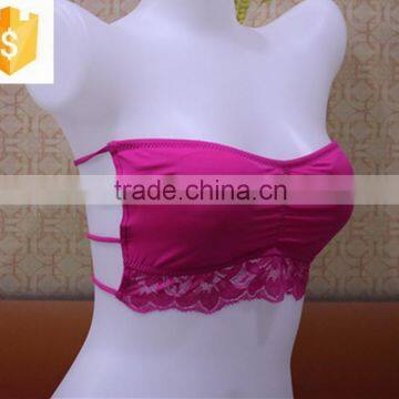 2016 New Designed Girls Bandeau, Women Bras, Back See Through Straps photo-2