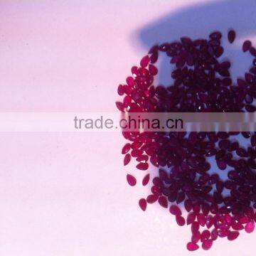 Natural Ruby Precious Gemstones Pear Shape