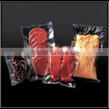 Customized Clear Nylon Vacuum seal packaging bag for meat