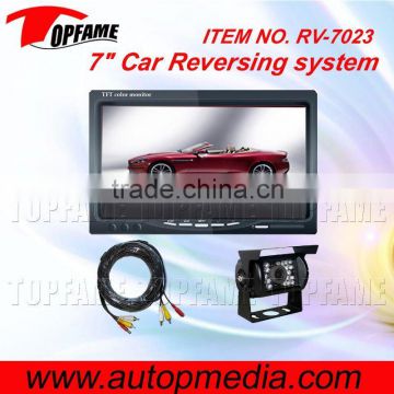 RV-7023Car reversing system with 7inch LCD monitor&backup camera