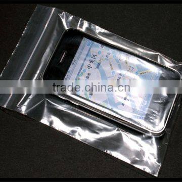 dust proof clear bag with zipper