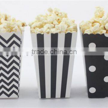 Professional Supplier Pretty Color Recycled Paper Popcorn Box