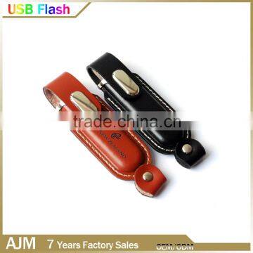 leather usb flash memory disk drive 2.0 3.0 bulk cheap
