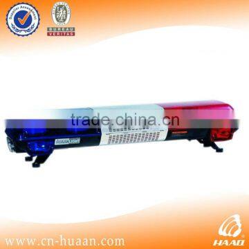 Red/Blue police light bar with Xenon bulb