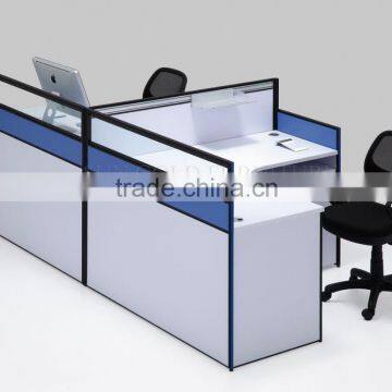 Modern two-person desk,workstation computer office furniture (SZ-WSB358)