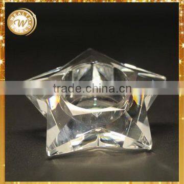 Fashion useful creative crystal wedding candle holder
