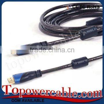 Wholesale Price Premium A Type Dual Hdmi Cable With Gold Ends For Hd Tv photo-4