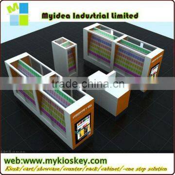 Shopping mall store mobile phone kiosk for sale phone repair kiosk