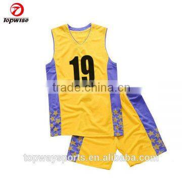 Wholesale athletic basketball jerseys wear set for sport