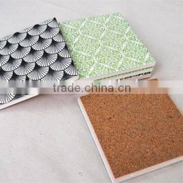 Pattern Block Square Ceramic Coaster