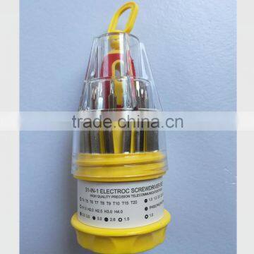 Cheap and Good Quality Precision Screwdriver Set 31 in 1,pocket Screwdriber Bit Set photo-5
