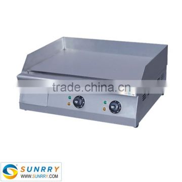 Commercial induction griddle with flat bbq plate griddle and grill stove (SY-GR270D SUNRRY)