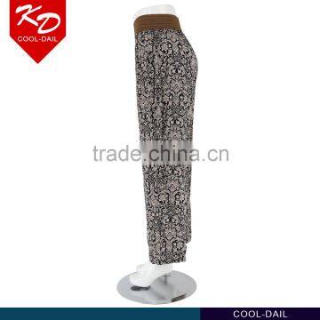 Factory Directly Harem Pants Patterned Palazzo for Running Jogging and Yoga Manufacturer photo-2