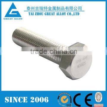 Alloy 625 Inconel 625 Stainless Steel Hex Bolts photo-5