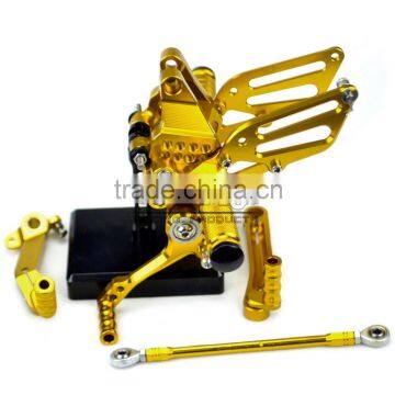 ARS-999 Top Quality CNC Aluminum Motorcycle Passenger Rear Sets for Ducati 999 949 749 photo-4