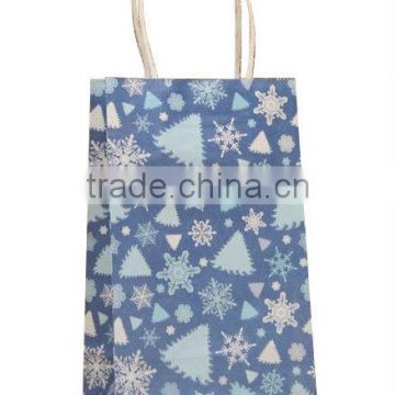 High quality customized paper bag christmas ornaments