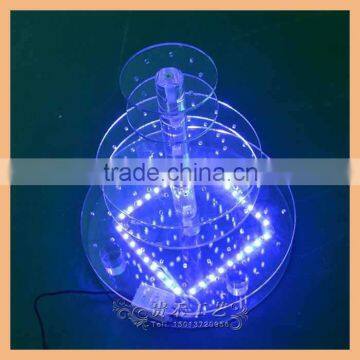 L002, Round Shape Multilayer LED Light Lollipop Dispaly Rack photo-2